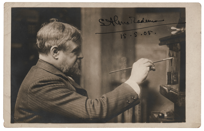 Lot 546 Lawrence Alma-Tadema Signed Photograph