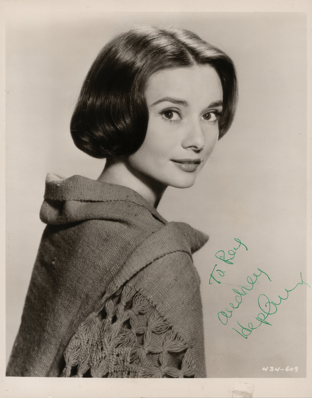 Lot 852 Audrey Hepburn Signed Photograph