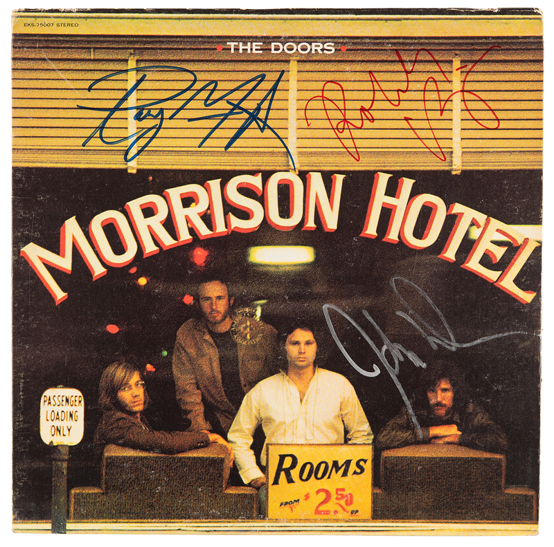 Lot 763 The Doors Signed Album - Morrison Hotel