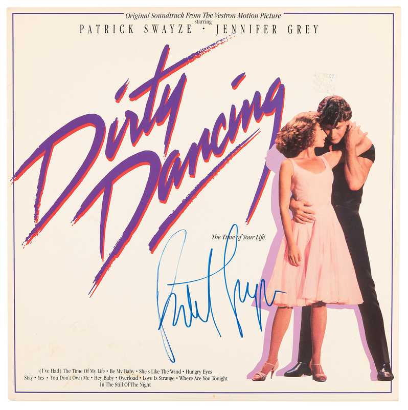 Lot 995 Patrick Swayze Signed Album - Dirty Dancing Soundtrack