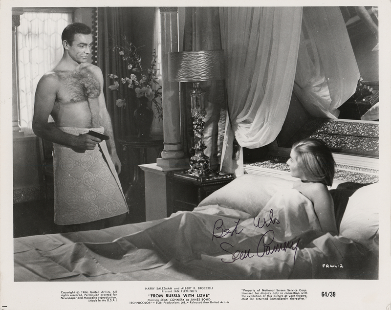 Lot 901 Sean Connery Signed Photograph