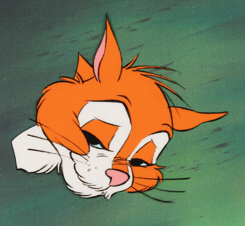 Lot 598 Harry the Cat production cel from Yankee Doodle Cricket