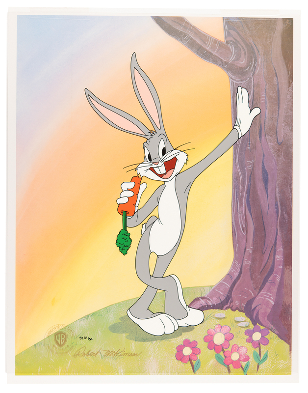 Lot 594 Bugs Bunny limited edition cel entitled Vintage Bugs