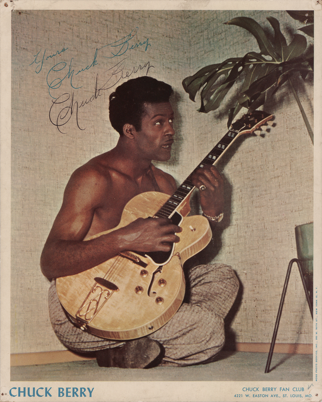 Lot 746 Chuck Berry Signed Photograph