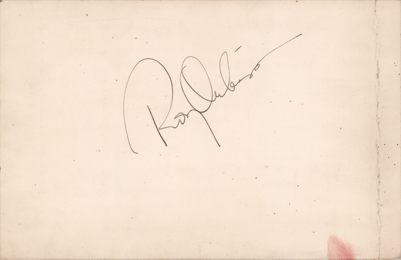 Lot 793 Roy Orbison Signed Program