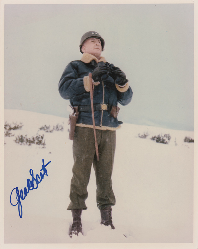 Lot 981 George C. Scott Signed Photograph