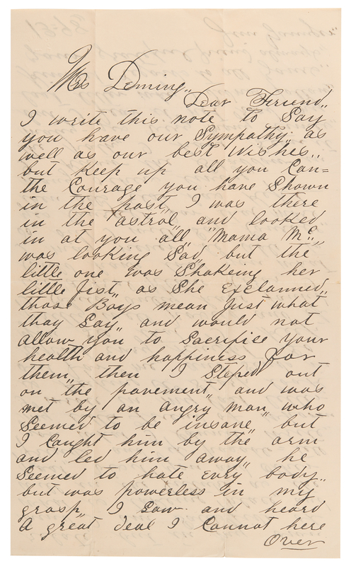 Lot 226 Jim Younger Autograph Letter Signed from Minnesota State Prison - 