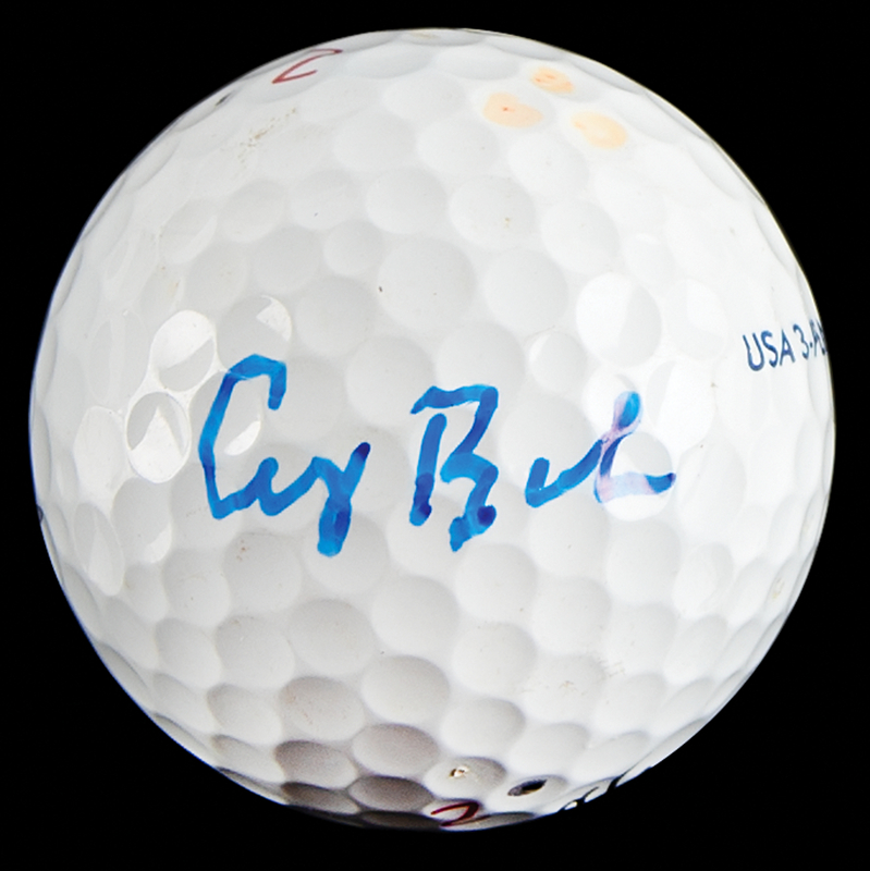 Lot 39 George Bush Signed Golf Ball