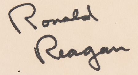 Lot #114 Ronald Reagan and George Bush Signed Inauguration Invitation and Inaugural Gifts/Ephemera - Image 3