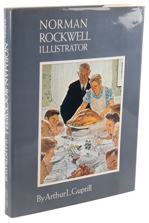 Lot #554 Norman Rockwell Signed Book - Norman Rockwell: Illustrator - Image 3