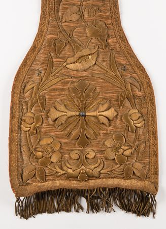 Lot #398 Antique Liturgical Stole (ca. 1900) - Image 2