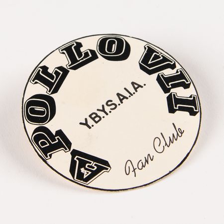 Lot #514 Apollo 7 Fan Club 'Gag' Badge - From the Collection of Astronaut Nurse Dee O'Hara - Image 1