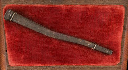 Lot #290 Lincoln Assassination: Ford's Theatre Nail, Roof Board, and Velour Relics - Image 3