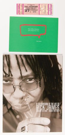 Lot #777 Rick James: Lisa Sarna's Backstage Passes and Ephemera - Image 5