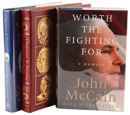 Lot #297 John McCain (3) Signed Books - Image 1