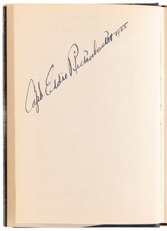 Lot #459 Eddie Rickenbacker Signed Book - Seven Came Through - Image 4