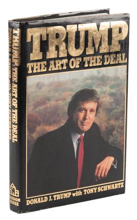 Lot #142 Donald and Ivana Trump Signed Book - The Art of the Deal - Image 3