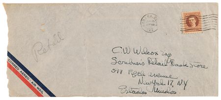 Lot #609 Ernest Hemingway Autograph Letter Signed to a Scribner's Bookseller, Referring to The Old Man and the Sea: 