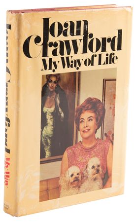 Lot #903 Joan Crawford Signed Book - My Way of Life - Image 3