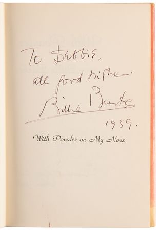 Lot #894 Billie Burke Signed Book - With Powder on My Nose - Image 4