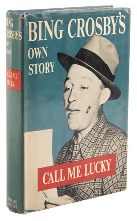 Lot #905 Bing Crosby Signed Book - Call Me Lucky - Image 3