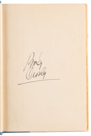 Lot #905 Bing Crosby Signed Book - Call Me Lucky - Image 4
