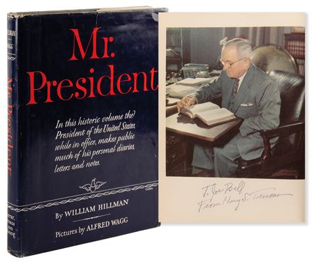 Lot #129 Harry S. Truman Signed Book - Mr. President - Image 1