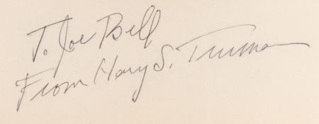 Lot #129 Harry S. Truman Signed Book - Mr. President - Image 2