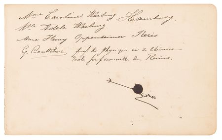 Lot #267 Thomas Edison and Francis Robbins Upton Signatures - Image 10