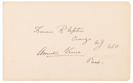 Lot #267 Thomas Edison and Francis Robbins Upton Signatures - Image 3