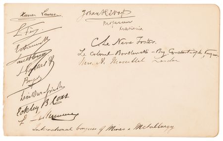 Lot #267 Thomas Edison and Francis Robbins Upton Signatures - Image 7