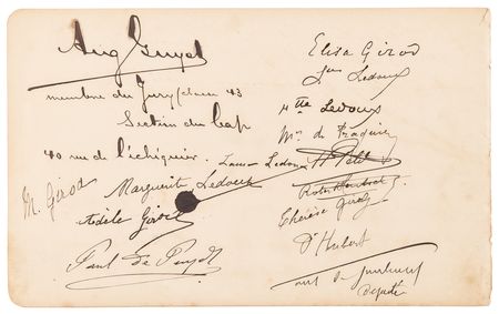 Lot #267 Thomas Edison and Francis Robbins Upton Signatures - Image 9