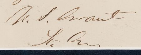 Lot #11 U. S. Grant Civil War–Dated Autograph Letter Signed, Announcing Rep. Washburne's Arrival at His City Point Headquarters for a Gold Medal Presentation - Image 3