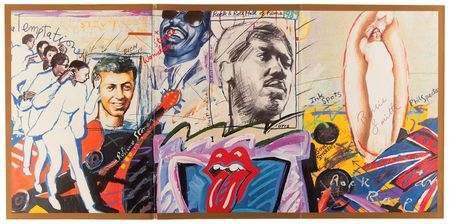 Lot #808 Rock and Roll Hall of Fame 1989 Induction Dinner Program - Image 2