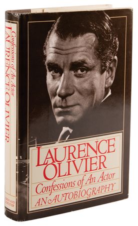 Lot #970 Laurence Olivier Signed Book - Confessions of an Actor - Image 3