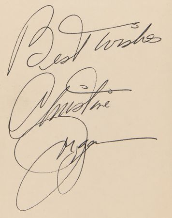 Lot #281 Christine Jorgensen Signed Book - A Personal Autobiography - Image 2