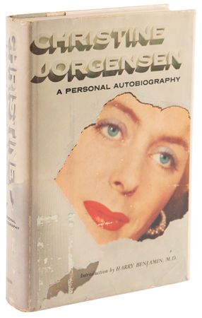Lot #281 Christine Jorgensen Signed Book - A Personal Autobiography - Image 3
