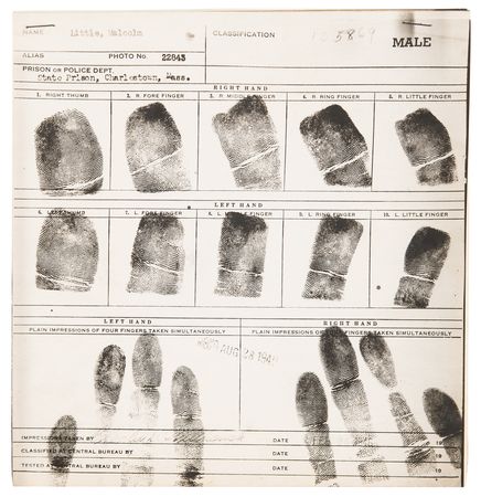 Lot #295 Malcolm X Prison Archive: 