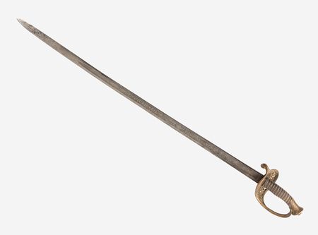Lot #406 Civil War-Era Model 1850 Staff and Field Officer's Sword - Image 2