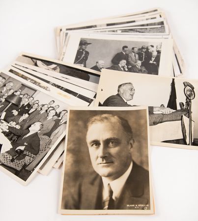 Lot #116 Franklin D. Roosevelt: Archive of (50)