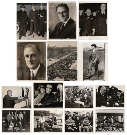 Lot #116 Franklin D. Roosevelt: Archive of (50) Original Vintage Photographs - Image 2