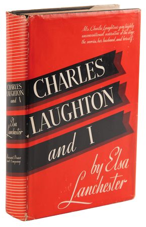 Lot #944 Elsa Lanchester Signed Book - Charles Laughton and I - Image 3