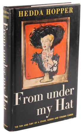 Lot #935 Hedda Hopper Signed Book - From Under My Hat - Image 3