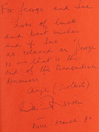 Lot #968 David Niven Signed Book - The Moon's a Balloon - Image 2