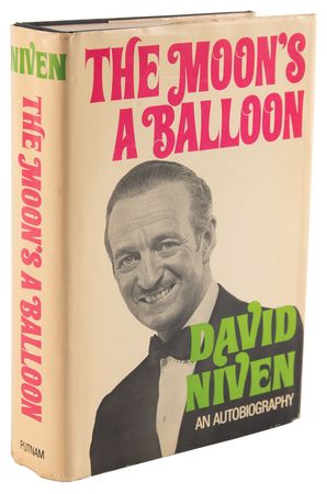 Lot #968 David Niven Signed Book - The Moon's a Balloon - Image 3