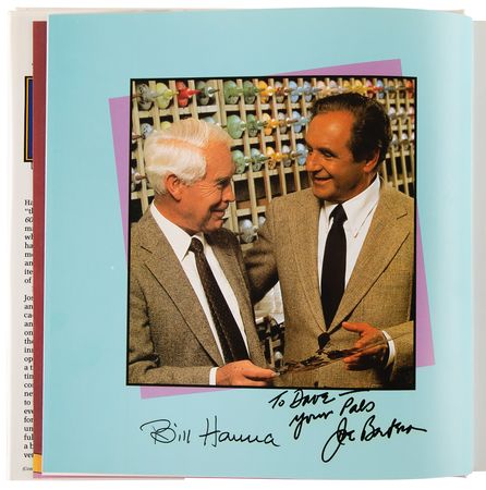 Lot #576 Bill Hanna and Joe Barbera Signed Book - The Art of Hanna-Barbera - Image 4