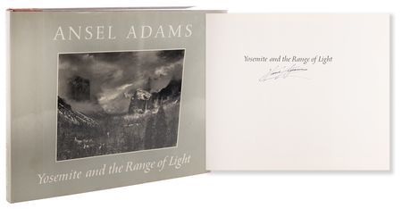 Lot #544 Ansel Adams Signed Book - Image 1