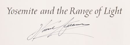 Lot #544 Ansel Adams Signed Book - Image 2