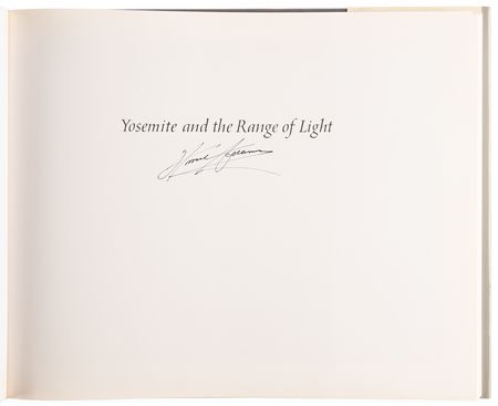 Lot #544 Ansel Adams Signed Book - Image 4