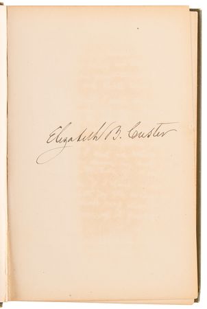 Lot #422 Elizabeth B. Custer and John Burroughs Signed Book - Wake-Robin - Image 3